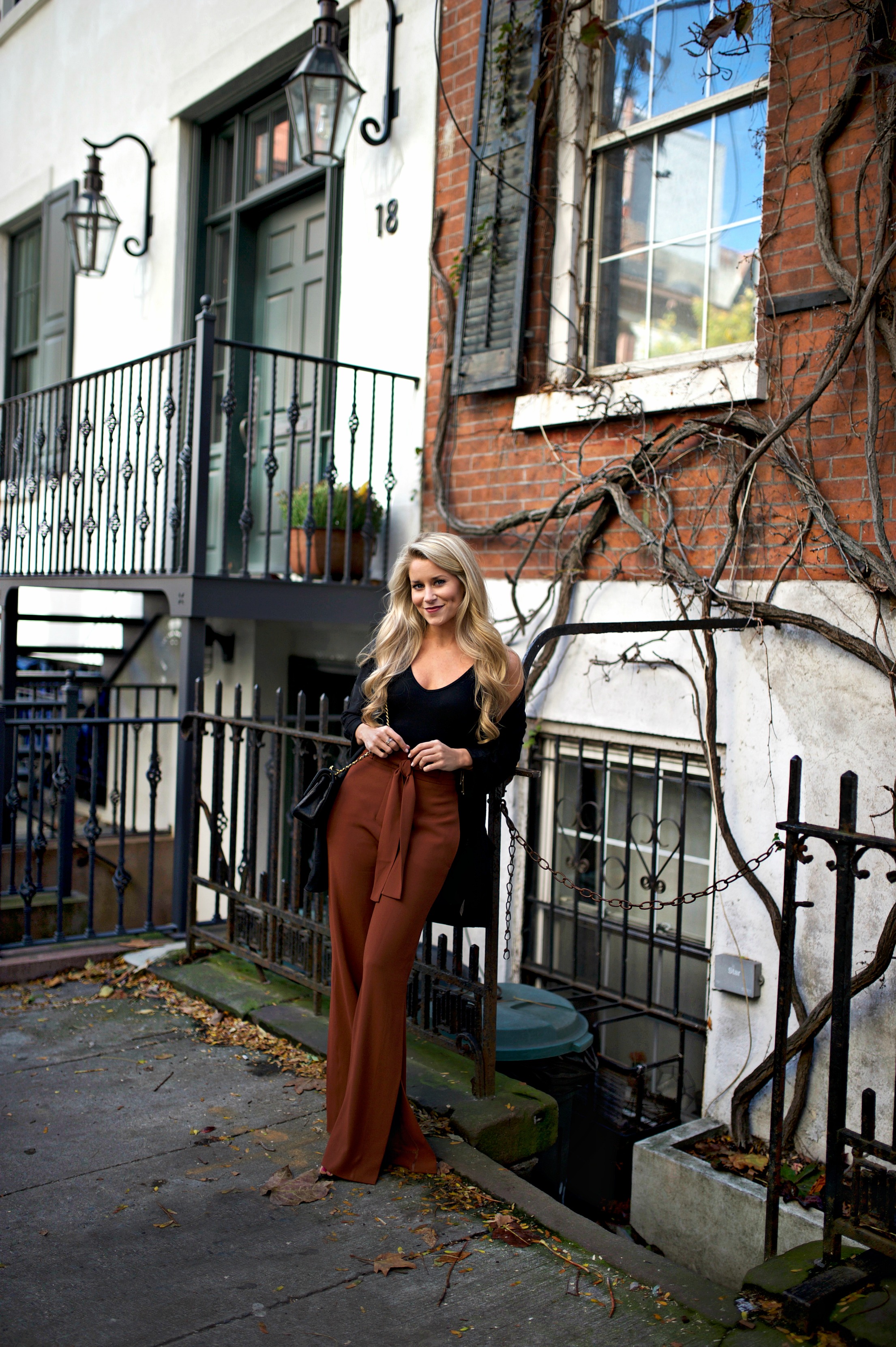 Chic & Sophisticated Wide Leg Pants for Fall - Welcome to Olivia Rink