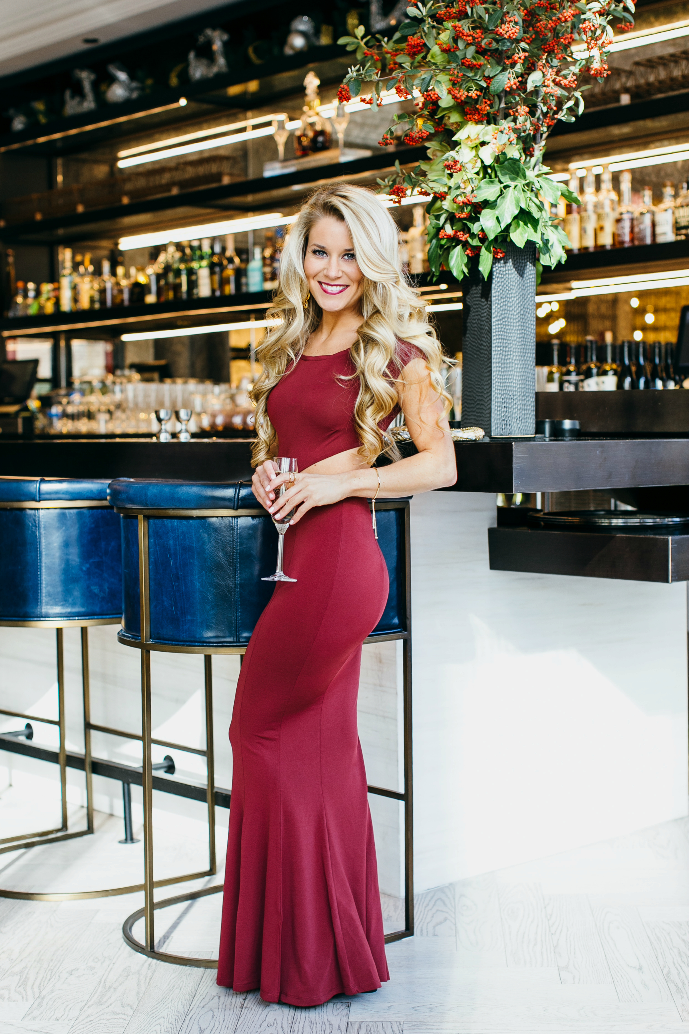 Glamorous Holiday Dress - Welcome to Olivia Rink